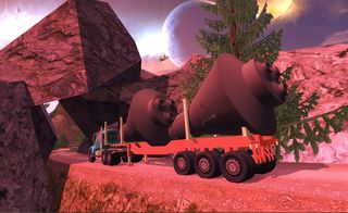 Space Shuttle Transporter 3D - Screenshot 2