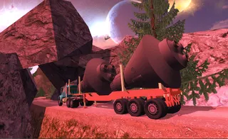 Space Shuttle Transporter 3D - Screenshot 2