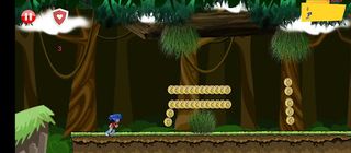 Sonic the Boy Jungle Runner - Screenshot 1