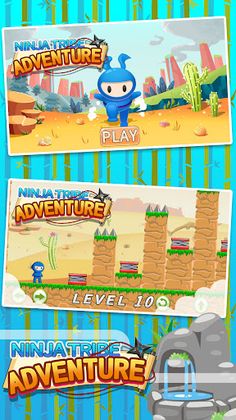 Ninja tribe adventure - Screenshot 1