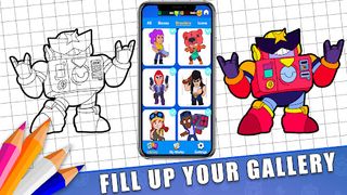 Coloring for Brawl Stars - Screenshot 2