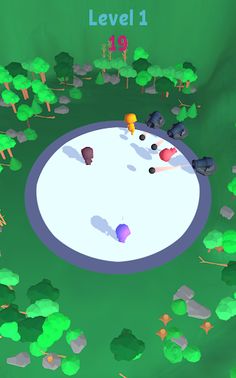 Cannons 3D Run Dodge - Screenshot 2