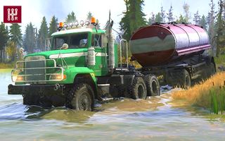 Euro Truck Oil Tanker Game - Screenshot 1