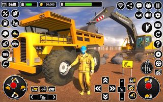 City Heavy Excavator Crane 3D - Screenshot 2