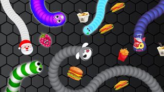 Snake Zone.io Worm War io - Screenshot 1