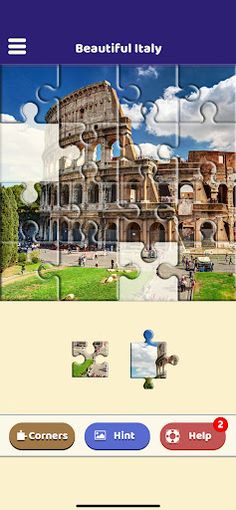 Beautiful Italy Jigsaw Puzzle - Screenshot 2