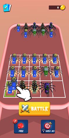 Merge Grima Monster Train Run - Screenshot 2