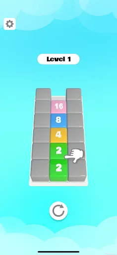 Casual 2048 - Screenshot 1