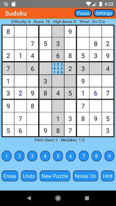 Sudoku - Screenshot 3
