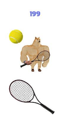 Cat Dog Tennis Games - Screenshot 2