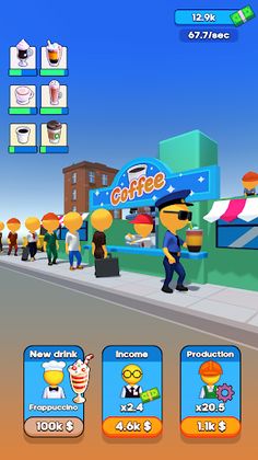 Coffee Idle Empire - Screenshot 2