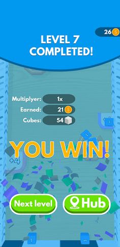 Cube Merge Fall Idle - Screenshot 4