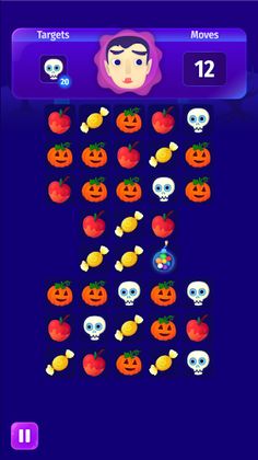 Jewel Halloween Mania - Screenshot 1