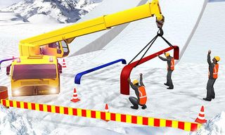 Snow Park Downhill Bulldozer C - Screenshot 2