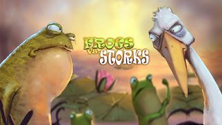 Frogs vs. Storks - Screenshot 1