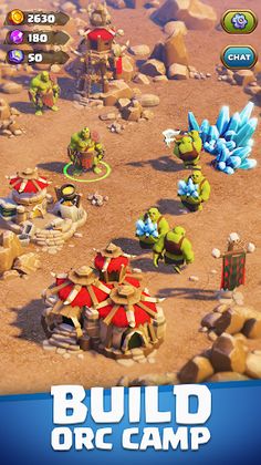 Orecraft: Orc Mining Camp - Screenshot 1