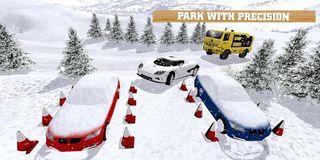 Winter Snow Car Parking School - Screenshot 3