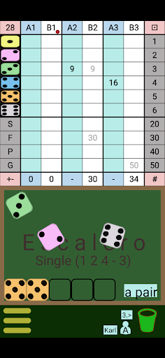 Escalero Dice - Screenshot 1