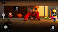 Scary Baby Pink Horror Game 3D - Screenshot 3