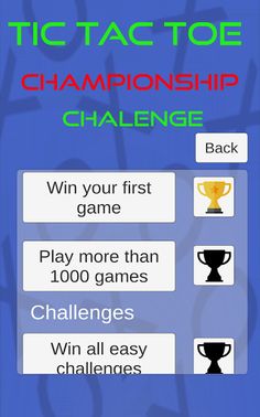 Tic Tac Toe Champ Challenge - Screenshot 2