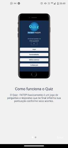 Quiz - FATEPI - Screenshot 2