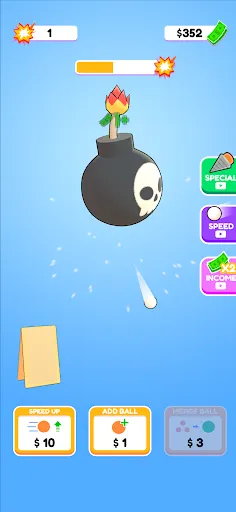 Blow Up 3D - Clicker Game - Screenshot 1