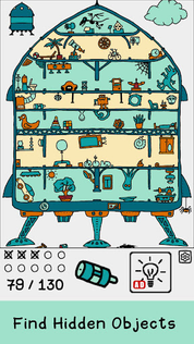 Hidden Objects - Neon Secrets - Screenshot 1