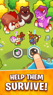 Me is King: Build Tribe Island - Screenshot 3