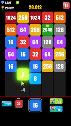 Throw N Merge Numbers - Screenshot 1