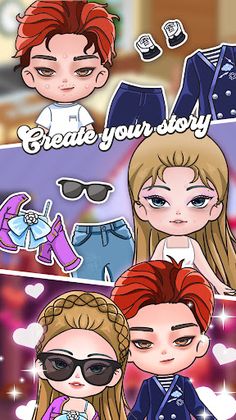 Princess dress up - Anime doll - Screenshot 2