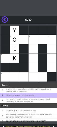 Crossword Puzzle - Screenshot 3