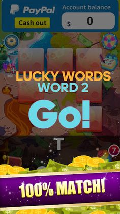 Lucky Words for Cash & Money - Screenshot 1