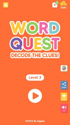 Word Quest - Decode the Clues! - Screenshot 1