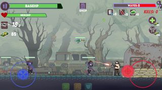 Zombie Waves 2D: Evolution - Screenshot 1