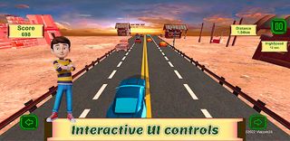 Rudra Car Racing Super Hero 3D - Screenshot 2