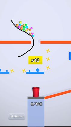 Draw to Play : Balls 3D - Screenshot 1