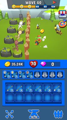 Idle Archer Defense - Screenshot 4