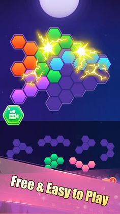 Hexa Magic Block - Screenshot 1