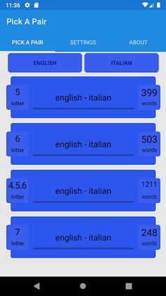 Multi Language Pick A Pair - Screenshot 3
