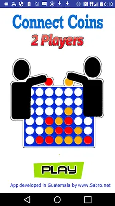 Connect Coins 2 Players - Screenshot 1