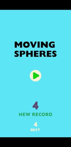 Moving Spheres - Screenshot 1