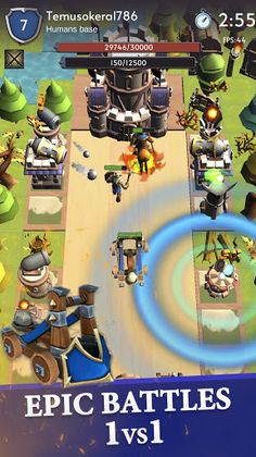 Towers Age defense PvP online - Screenshot 1