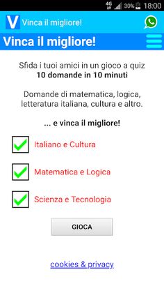 Vinca il migliore! - Screenshot 1
