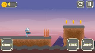 Jetpack Robot Boy Runner and S - Screenshot 3