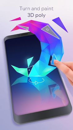 LowPoly 3D Art Paint by Number - Screenshot 2