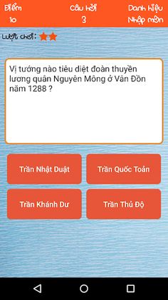 Câu đố lịch sử Việt Nam - Screenshot 3