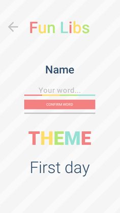 Fun Libs Classic - Screenshot 2