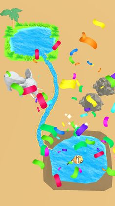 Make a Waterway - Screenshot 2