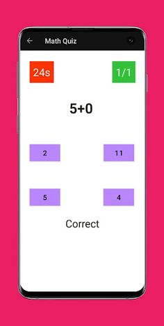 Math Quiz - Screenshot 2
