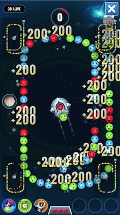 SpaceBlockBuster: MarbleBattle - Screenshot 1